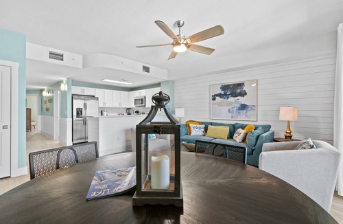 Panama City Beach Condo | 18th-floor condo with water views, pool, hot tub & private beach access