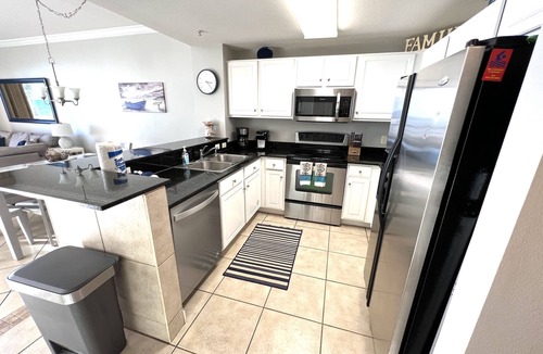 Panama City Beach Condo | 1st FLOOR BEACHFRONT CALYPSO @ Pier Park! 3 bedroom! Reserved beachside parking!