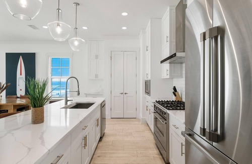 West Panama City Beach House | 2 Beach Houses -Direct Beachfront, Sleeps 24, 2 Pools, West End