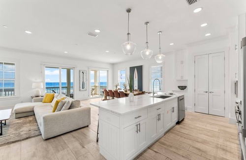 West Panama City Beach House | 2 Beachfront Homes - Whale Rested Family - 2 Private Pools, Slps 24, Book 2025!