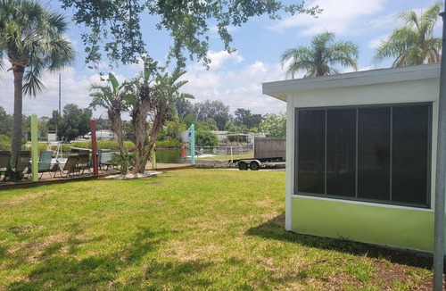Cape Cay House | 2-bed house with central AC in charming Hudson canal to gulf in minutes.