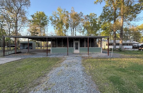 Jonesville Cabin | 2-bedroom cabin in charming Jonesville with cool AC