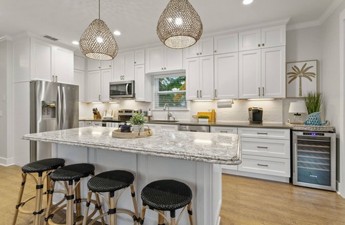 Atlantic Shores House | 2 Blocks to Beach w/Heated Pool & Putting Green