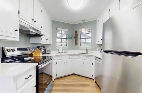 Surf Side Shores House | 2-story home near the beach with deck, outdoor shower, W&Ds, 2 kitchens