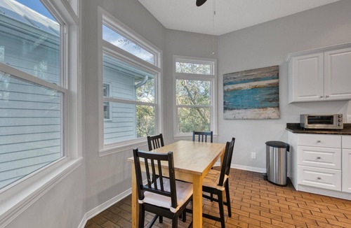 Dune Allen Beach House | 20 ft to Private Beach ☀️ 6 Chairs & Wagon, Carriage House Incl. ☀️ 30A