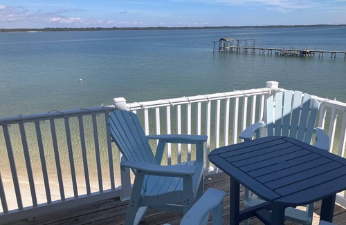Alligator Point House | 3-bedroom bayfront townhome in amazing Alligator Point, 20% off Dec thru Feb