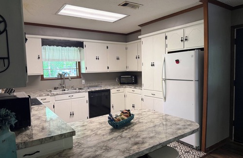 Jasper House | 3-bedroom house in welcoming Jasper with peaceful patio to enjoy your coffee.