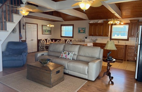 Cypremort Point House | 3-bedroom Water Front House in tranquil Cypremort Point with Two ACs for comfort