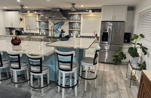 Mary Esther House | 4-bedroom house with boat trailer parking boat ramp access that is pet friendly