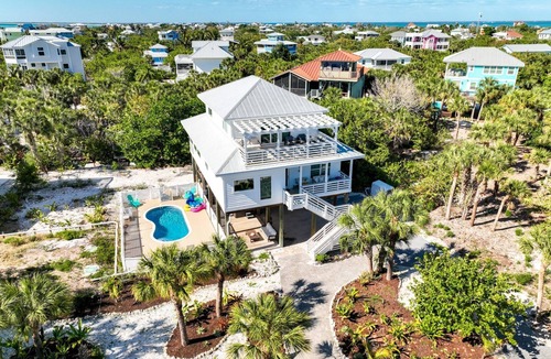 North Captiva House | 4 King Suites - Private Pool + Spa - 2 Carts - Easy Island Escape