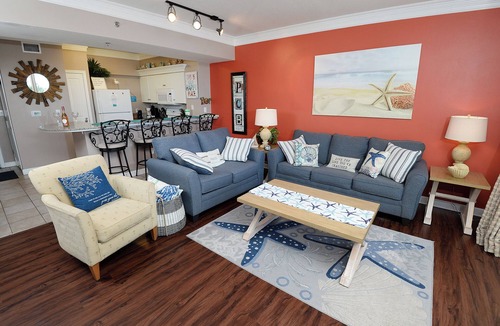 Panama City Beach Condo | 4th Flr 1 Bdrm/2Ba w/Upgrades, Sleeps 6. Free Fun