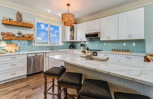Plantation House | 5 BR 5 Bath BEACH FRONT home in The Plantation - located near community pool with access!