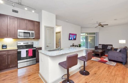 Astrodome Apartment | 5-Min Drive to NRG Stadium | 1 mile to Texas Med Center | Resort Style Pool