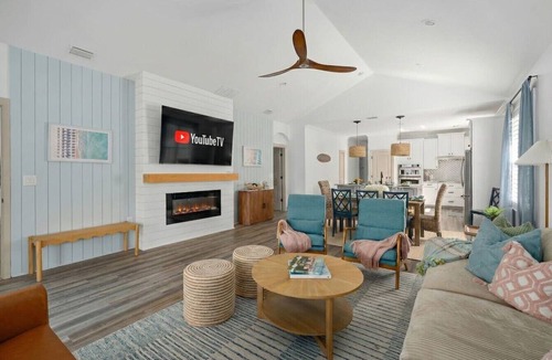 Jacksonville Beach House | 5BR Oasis: Hot Tub, Dual-Temp Pool, Movie Room
