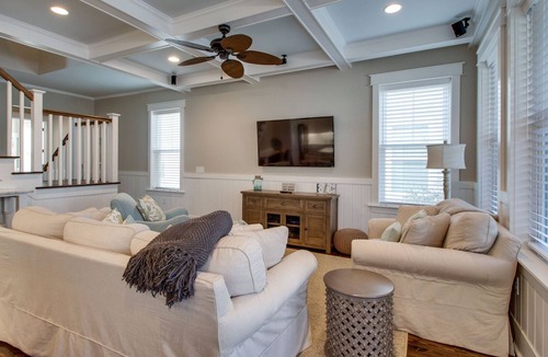 Santa Rosa Beach House | 6 Seater Golf Cart & 4 Adult Bikes! Resort Pools! - "Perfect Pitch" in NatureWalk 30A