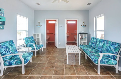 Fort Morgan Cottage | 6026 Deja Blue Cottage with two Pools 1 min from Beach
