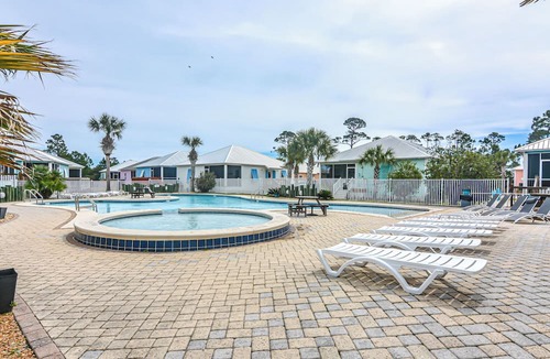 Fort Morgan Cottage | 6026 Deja Blue Cottage with two Pools 1 min from Beach