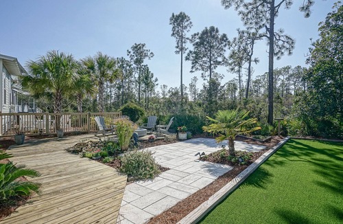 Santa Rosa Beach House | "7th Inning Stretch" NatureWalk at 30a with Bocce Court, Golf Cart and Bikes