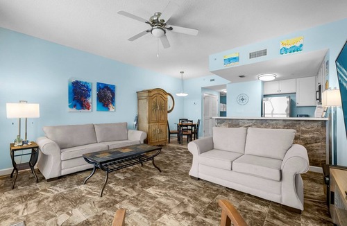 Lower Grand Lagoon Condo | 9TH FLOOR! FREE BEACH SERVICE! GREAT DECOR! OUTSTANDING VIEWS!