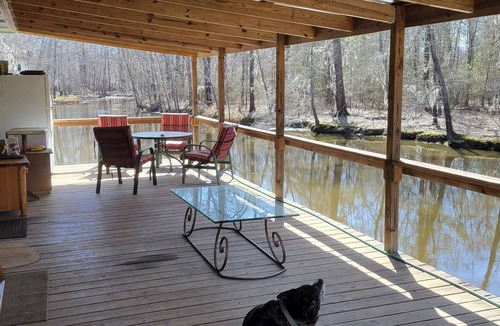 Jefferson House | A rustic house on beautiful Caddo lake. Great fishing and kayaking and much more