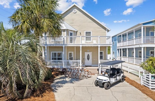 Village of Sugar Beach House | A Shore Bett By Stay on 30A, Private Pool, Golf Cart, Bikes