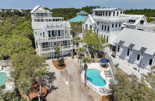 Inlet Beach House | Amazing Gulf View, Large Private Pool & Beach House,2 owner suites; Walk 2 Beach
