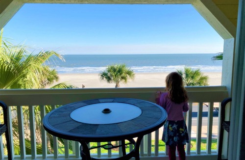 Galveston Condo | AMAZING OCEAN/BEACH VIEW at Balcony/Heated Pool/SPA/close to ATTRACTIONS