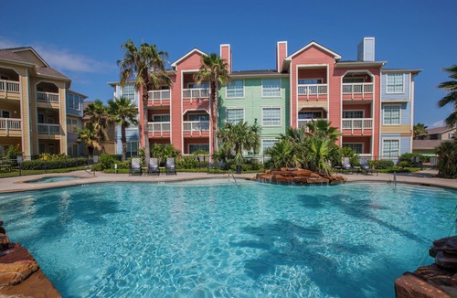 Galveston Condo | AMAZING OCEAN/BEACH VIEW at Balcony/Heated Pool/SPA/close to ATTRACTIONS
