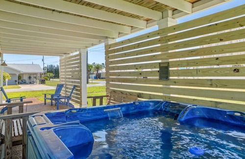 El Centro Beach House | Anchors Away: Prvt Htd Pool, Sznl Hot Tub, GmRm, Fire Pit, & FREE Activities!