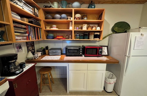 Old Town Apartment | Artist studio with comfy living accommodations.