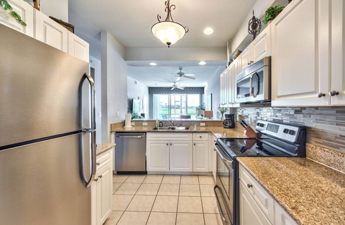 Naples Apartment | Asiago Vacation Rental at Lely Resort. Newly Furnished 2-Bedroom Condo with Stunning Lake & Golf Views. Spacious Retreat with Private Lanai, Resort Pool, Hot Tub and Gym Access