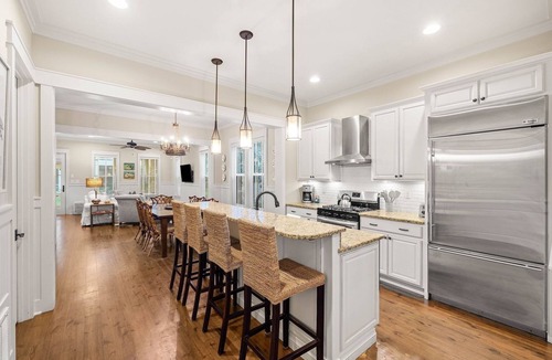 Sugarwood Beach House | Available for Fall Stays! The Crossings District of Watercolor! Resort Amenities! 5 Adult Bikes!