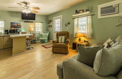 Bacliff Cottage | Awesome 2B/2B cottage on shared waterfront property, 275' pier, pool & hot tub