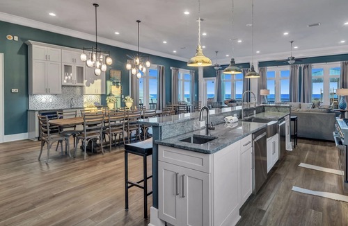Southpointe House | Banana Cabana 2.0. Luxury, Gulf Front, 3 story beach house with private pool.