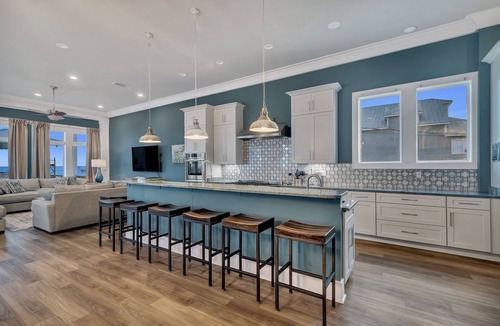 Southpointe House | Banana Cabana 2.0. Luxury, Gulf Front, 3 story beach house with private pool.