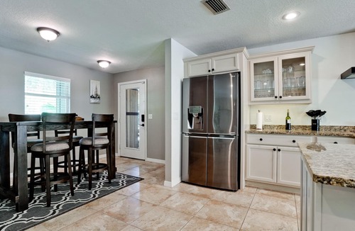 River District House | Barefoot Bungalow, Heated Pool & Spa, Game Room Foosball
