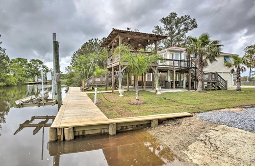 Shoreline Park House | Bay St. Louis House w/Boat Dock & Launch!