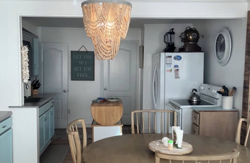 Eastpoint House | Bayfront, Water View, 5 min to Beach, Fenced-in Yard, Fire Pit, Pet Friendly