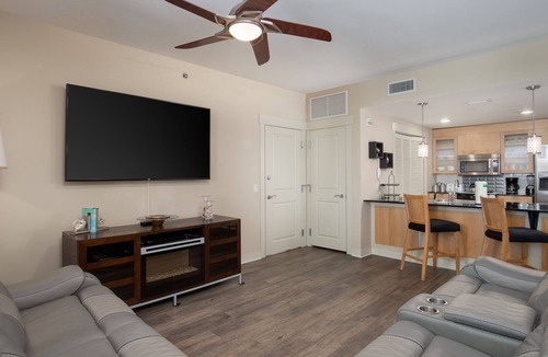 Baytowne Wharf Condo | Bayside ~ Community Pool ~ Spacious Balcony ~ First Floor Unit ~ Hot Tub