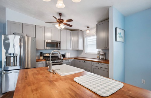 Crescent Beach House | Beach Time | Charming 3-BR Home with Deck, Near Sand and Surf in Panama City Bea