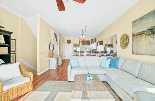 Laguna Beach House | Beachfront in PCB - Beach is the Backyard! 3BR Plus Bunk Room, Slps 11 Free Golf
