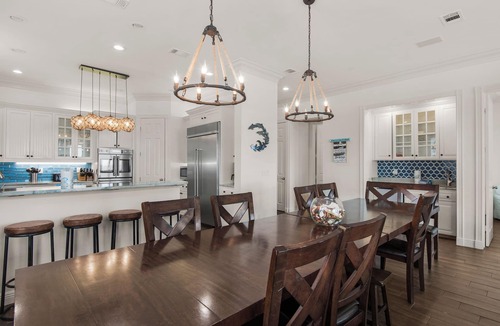 Destin House | BEACHFRONT NO POOL/HEAT FEES! 8 Bedrooms en-suite/9.5 Baths Priv Pool/HotTub