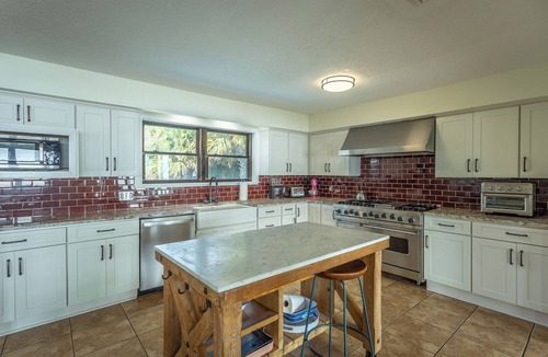 St. George Island House | Beachfront Oasis, Secluded Palm-Surrounded Private Pool, GolfCart Friendly Area