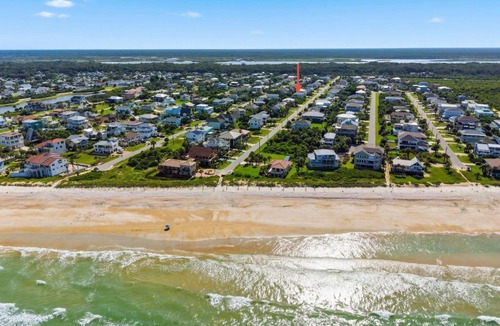 Marineland Acres House | Beachside Home Heated Swim Spa Fenced Yard