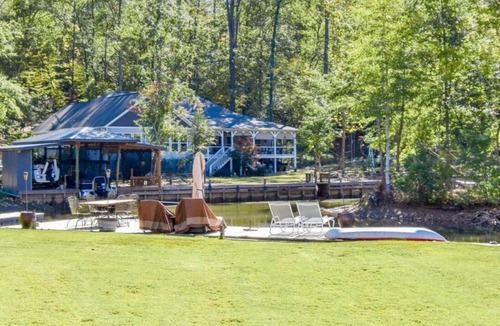 Dadeville House | Beautiful 2 Story Water Front Home inside the Gates of Stillwater Resort!