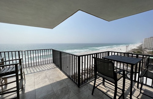 Gulf Lagoon Beach Condo | Beautiful beachfront condo-AMAZING Sunset Views! 2 FREE VIP beach chairs.n