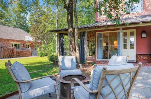 Bayou View Cottage | Beautiful two story cottage on a private, wooded street but close to everything!