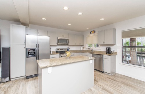 Lacombe House | Beautiful waterfront paradise with water access, pool, tennis court.