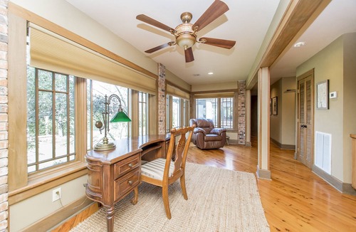 Lacombe House | Beautiful waterfront paradise with water access, pool, tennis court.