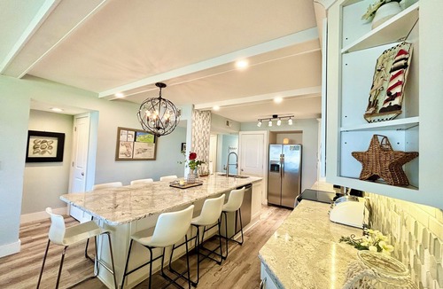 New Smyrna Beach Condo | Beautifully Updated Ground Floor Condo, Direct OCEAN Front on NO-DRIVE Beach!